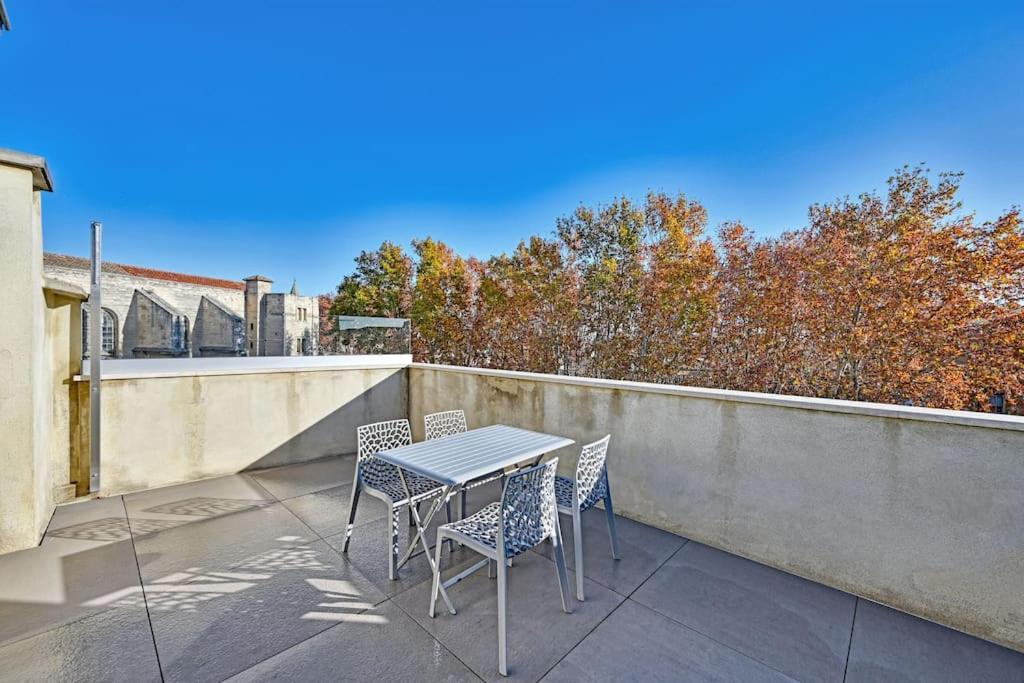 Le Loft Des Papes - 2 Terrasses - Vue Panoramique Sur La Ville - Ac Clim Avignon Exterior foto
